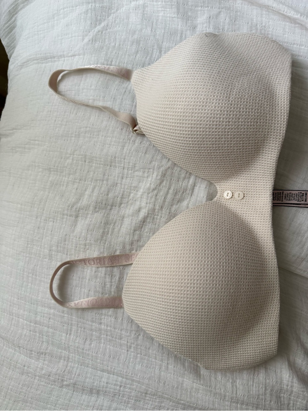 Victoria's Secret Waffled T-Shirt Bra